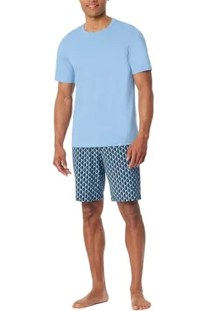 Schiesser Herren Schlafanzug kurz Rundhals - Nightwear Set, , 58