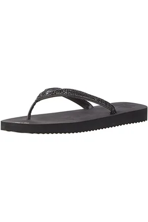 flip*flop Flip Glam Damen Zehentrenner, (black 0000), 36 EU