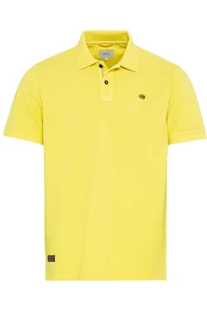 Camel Active Herren Pique Kurzarm Poloshirt in Regular Fit aus Reiner Baumwolle Menswear-L