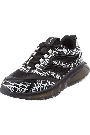 Roberto Cavalli Herren-Sneaker Oxford-Schuh, 100 WeiÃŸ Dark, 41 EU