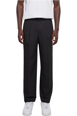 Urban classics Herren TB6365-Wide Fit Pants Hose, Black, 44