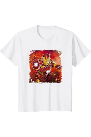 Marvel Kinder Avengers Age Of Ultron Iron Man Art T-Shirt