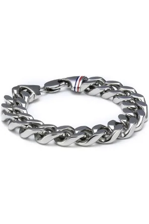 Tommy Hilfiger Herren-Armband Edelstahl Emaille blau/rot 2700261