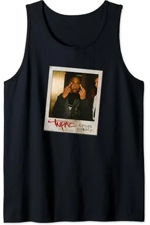 Tupac Shakur Tupac Trust Nobody Foto Tank Top
