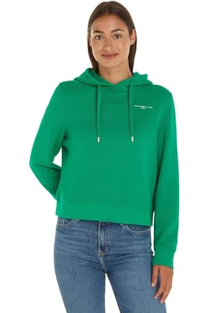 Tommy Hilfiger Damen Hoodie Logo Hoodie mit Kapuze, , M