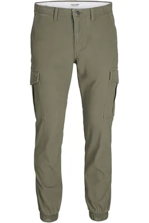 JACK & JONES Herren Jpstmarco Jjjoe Cuffed Cargo Cargohose, , 36W / 32L