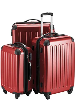 Hauptstadtkoffer Alex - 3er Kofferset, Trolley-Set, Rollkoffer, Reisekoffer, (S, M & L)