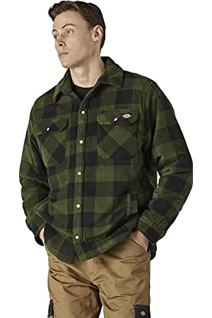 Dickies Herren, Portland-Hemd, GRÜN, M