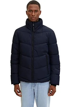 TOM TAILOR Herren Puffer Jacke mit Stehkragen 1034666, , XXL