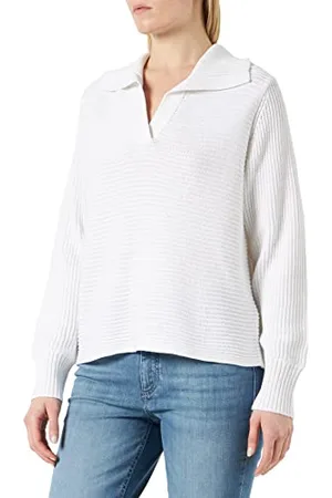 Blue Seven Damen Pullover, Weiss, 42