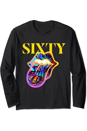 The Rolling Stones Offizielle Rolling Stones Sixty Tongue Langarmshirt