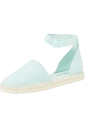 Calvin Klein Jeans Damen Espadrilles Ankle Stoffschuhe
