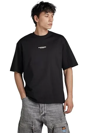 G-Star RAW Herren Center Chest Boxy T-Shirt, , L