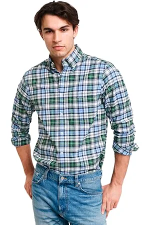 GANT Herren REG Archive Oxford Check Shirt Hemd, , L