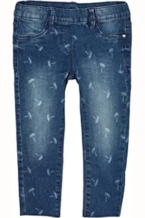 QS by s.Oliver Mädchen broek Hose, Hellblau, 104 EU