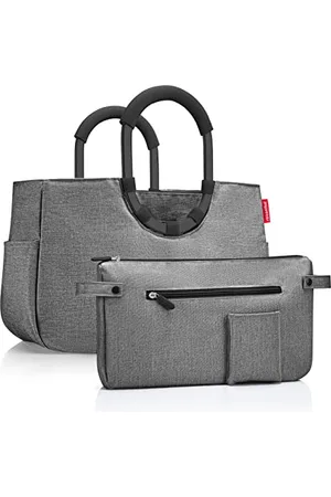 Reisenthel Loopshopper M – Stabile Tasche mit praktischer Fächeraufteilung und großer Innentasche aus recycelten PET-Flaschen – wasserabweisendes Design