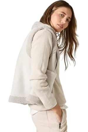 CECIL Damen B220254 Weste im Velours-Look, , XL