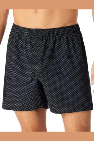 Schiesser Herren Boxershort für Männer weich und bequem ohne Gummibund Bio Baumwolle-Cotton Casual Unterwäsche, , 8/ XXL