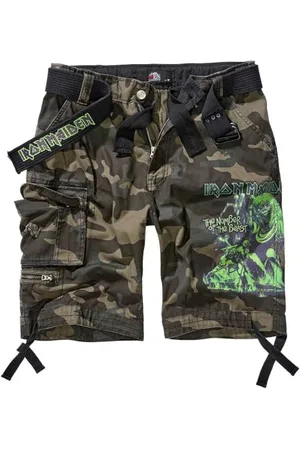 Brandit Maiden Savage Shorts NOTB 1, Farbe: Dark_camo, Größe: XL