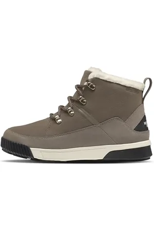 The North Face Damen Sierra Mid Lace Wp Stiefelette, Cavern Grey/White Dune, 37.5