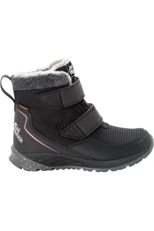 Jack Wolfskin Unisex Kinder Polar Wolf Texapore Mid Vc K, Phantom / Pink, 30 EU