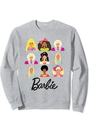 Barbie Offiziell für Damen, im Wandel der Jahrzehnte Sweatshirt