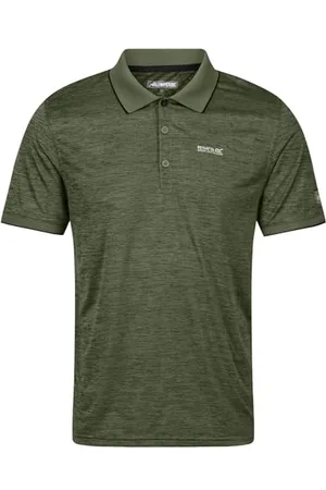 Regatta Herren Shirt Kurzarmshirt Funktionsshirt Poloshirt Remex II, Farbe:Grün, Artikel: , Größe:2XL