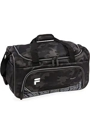 Fila Source Gym Sport-Reisetasche, Größe S, Schwarz/Camo, Klein, Schwarz Camo, Source Sporttasche, klein