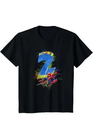 Marvel Kinder Super Heroes Spider-Man 2 Year Old Second Birthday T-Shirt