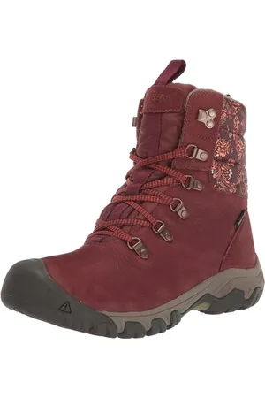 Keen Damen Greta Boot Waterproof Schneestiefel, Andorra/Baked Clay, 40 EU