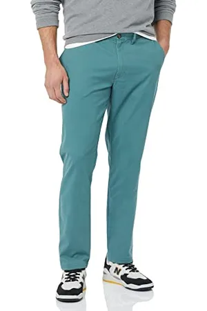 Amazon Herren Legere Stretch-Chinohose mit Enger Passform, , 28W / 30L