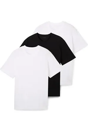 TOM TAILOR Herren Basic T-Shirt aus Baumwolle im Tripple-Pack, , XL