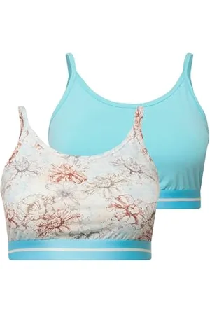 Ulla Popken Damen 2er Pack Bustier, Bündchen BH, , 58-60 Große Größen EU
