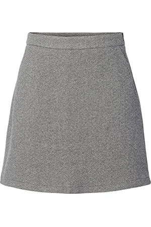 Pieces® Damen Pcbaven Hw Skirt, , XS