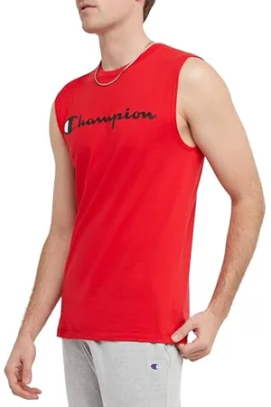 Champion Herren T-Shirt, Sleeveless, Tank, Classic Muscle Tee Top for Men (Reg. Or Big & Tall) Hemd, , XL