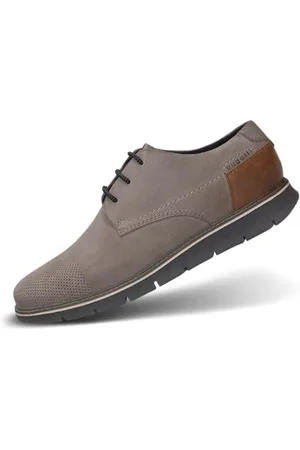Bugatti Herren-Schnürer-331-ARY02,Light Grey,45