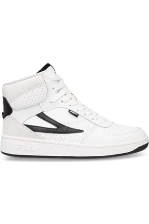 Fila Herren SEVARO mid Sneaker, White-Verdant Green, 45 EU