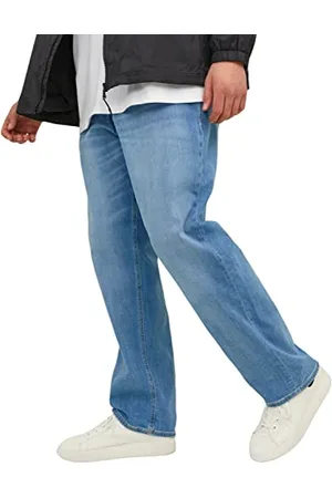 JACK & JONES Male Plus Size Comfort Fit Jeans Mike Original AM 783