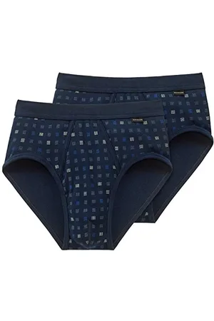 Schiesser Herren 2 Pack Sportslip Mit Eingriff - Essentials Slip, , L EU