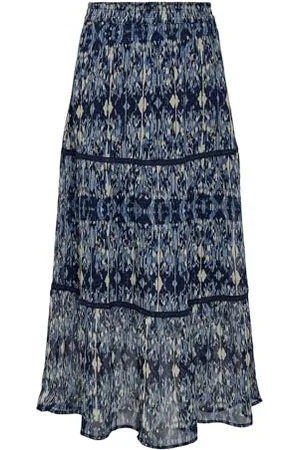 ONLY Damen Maxirock Onlviva Life Maxi Skirt Ptm, , L