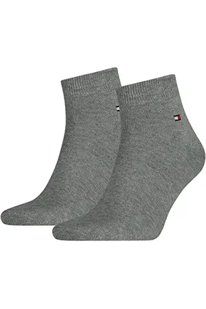 Tommy Hilfiger Herren Socken TH MEN QUARTER 2P 342025001, 2er Pack, Gr. 39/42, (Middle Grey Melange 758)