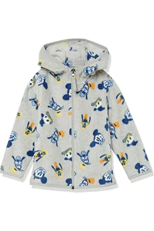 Amazon Disney | Marvel | Star Wars Jungen Polar-Fleecejacke mit durchgehendem Reißverschluss und Kapuze, , 2 Jahre