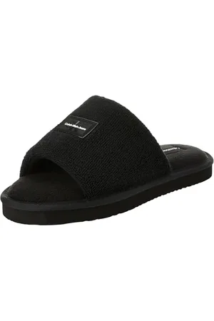 Calvin Klein Jeans Damen Badeschuhe Home Slipper Tr Ml Fad Badelatschen, (Black), 39 EU
