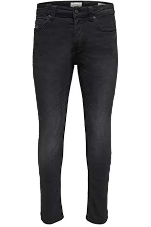Only & Sons Herren Jeans 22007451 Black 30-32