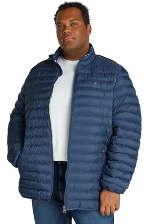 Tommy Hilfiger Herren Pufferjacke mit Stehkragen, , 3XL
