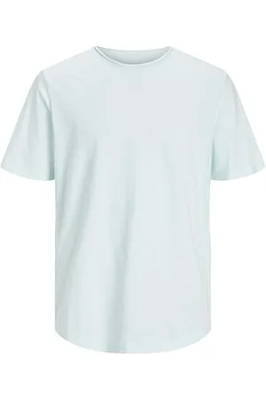 JACK & JONES JACK&JONES Basic T-Shirt Rundhals Kurzarm Jersey Baumwolle Shirt Regular Fit JJEBASHER, ,S