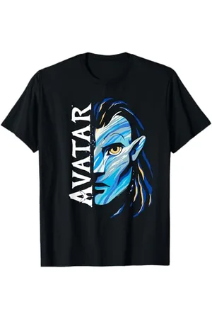 Avatar : The Way of Water Jake Sully Split Face T-Shirt
