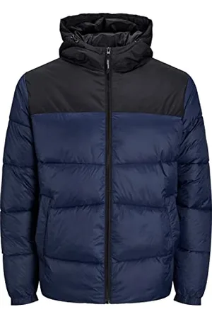 JACK & JONES Herren Jacket Jjchili Puffer Hood Ps, , 3XL
