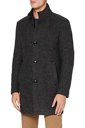 Strellson Premium Herren Finchley Wollmantel, , 56