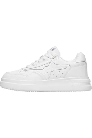 W6YZ Sneakers aus Leder, Eisweiß-weiß-rot 38